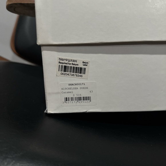 Sandro Men's Caramel H19 Suede Chelsea Boots 43 (US 10) - Picture 3 of 7